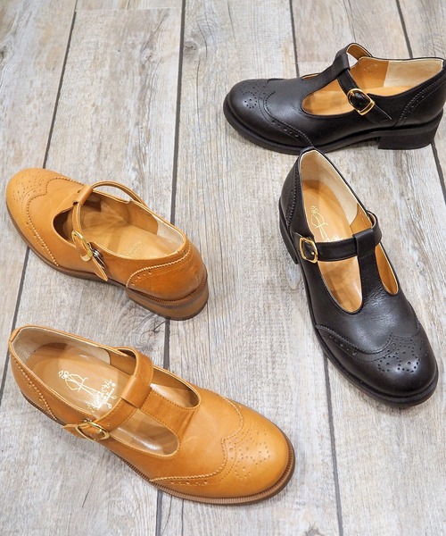 あしながおじさん(アシナガオジサン)の「丸みTストラップシューズ -0701105(パンプス・レディース・ブラック/アイボリー/ブラウン・22.5cm/23.0cm/23.5cm/24.0cm/24.5cm)」の14枚目の写真