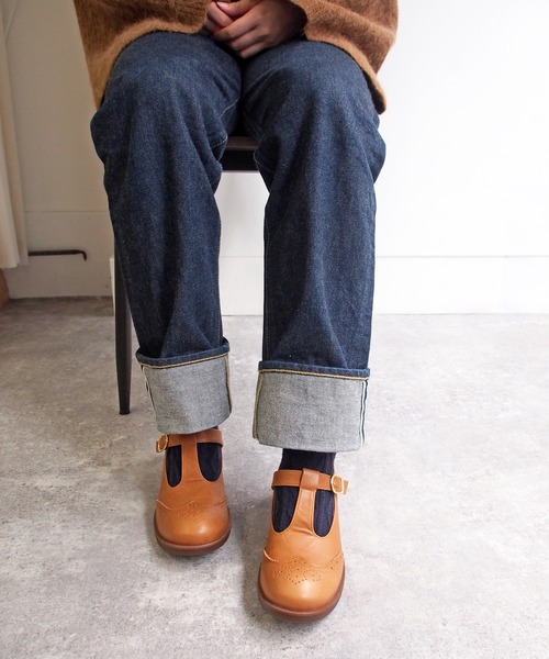 あしながおじさん(アシナガオジサン)の「丸みTストラップシューズ -0701105(パンプス・レディース・ブラック/アイボリー/ブラウン・22.5cm/23.0cm/23.5cm/24.0cm/24.5cm)」の18枚目の写真