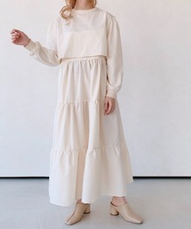 VANNIE U | マルチWAYセットティアードワンピース(ワンピース)