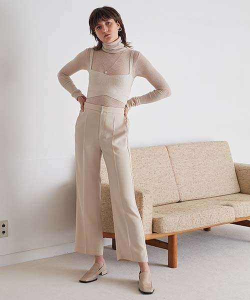 styling/（スタイリング）の「シアーニットプルオーバー（ニット