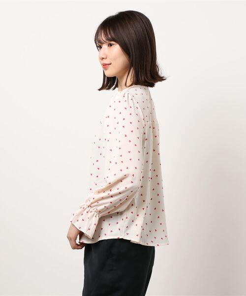 JUMELLE（ジュメロ）の「ハートブラウス（シャツ/ブラウス・レディース・ブラック/ホワイト・FREE）」の13枚目の写真