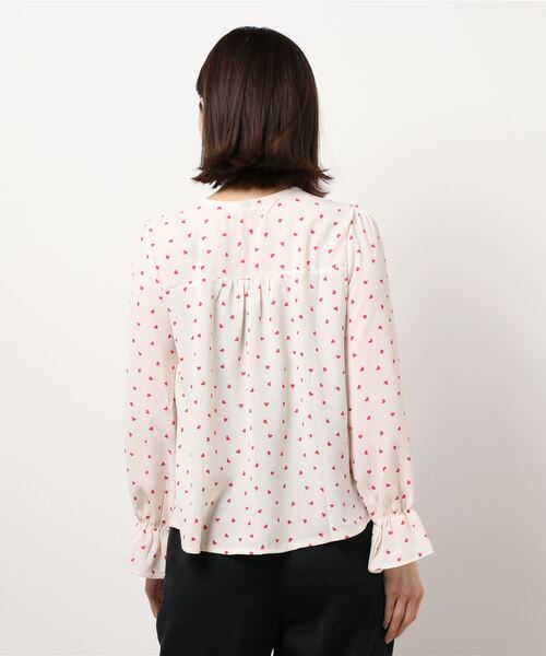 JUMELLE（ジュメロ）の「ハートブラウス（シャツ/ブラウス・レディース・ブラック/ホワイト・FREE）」の11枚目の写真