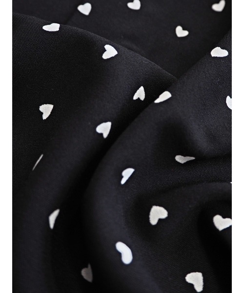 JUMELLE（ジュメロ）の「ハートブラウス（シャツ/ブラウス・レディース・ブラック/ホワイト・FREE）」の5枚目の写真