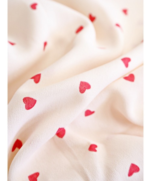 JUMELLE（ジュメロ）の「ハートブラウス（シャツ/ブラウス・レディース・ブラック/ホワイト・FREE）」の8枚目の写真