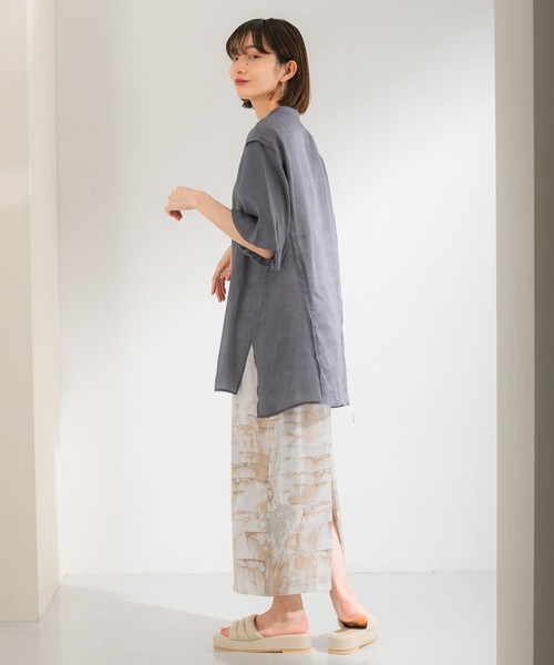 KBF（ケイビーエフ）の「DEVEAUXタイダイプリントスカート（スカート