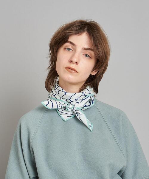 STEVEN ALAN REGAGLIA シルクスカーフ 送料無料】REGAGLIA シルク スカーフ | TOMORROWLAND