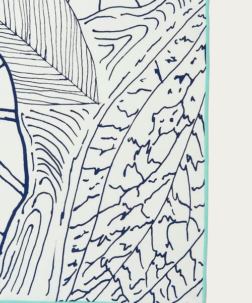 スティーブンアラン 「ARCURI」 DIA PRINT SCARF スカーフ ARCURI＞ PRINT SCARF/スカーフ（バンダナ/スカーフ）｜Steven