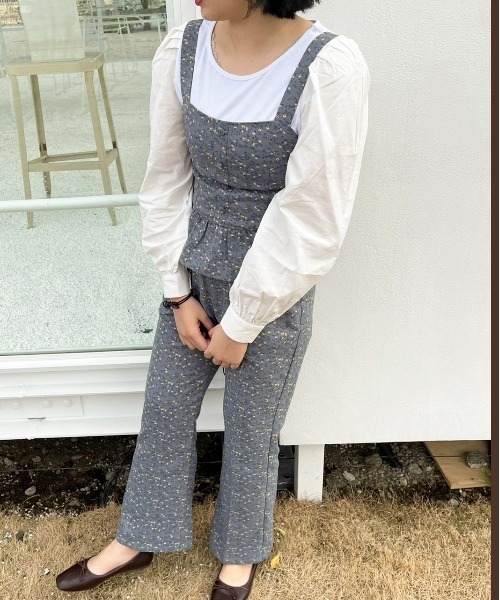 apres jour(アプレジュール)の「花柄フレアパンツ【ZOZOTOWN限定アイテム】(その他パンツ・レディース・ミント/アイボリー/モカ/ダークブルー・SMALL/X-LARGE/MEDIUM)」の14枚目の写真