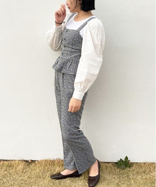 apres jour(アプレジュール)の「花柄フレアパンツ【ZOZOTOWN限定アイテム】(その他パンツ・レディース・ミント/アイボリー/モカ/ダークブルー・SMALL/X-LARGE/MEDIUM)」の13枚目の写真