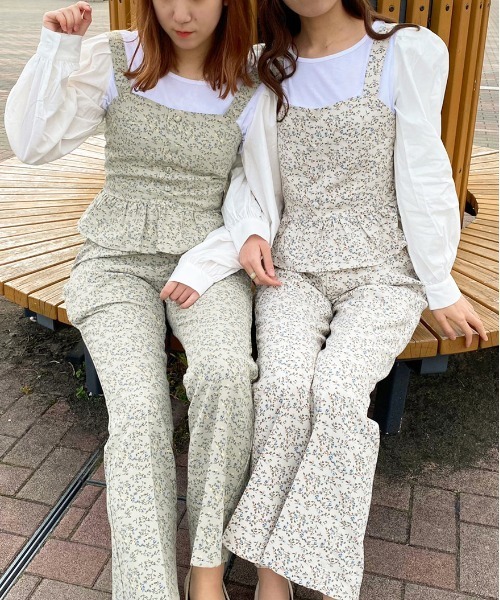 apres jour(アプレジュール)の「花柄フレアパンツ【ZOZOTOWN限定アイテム】(その他パンツ・レディース・ミント/アイボリー/モカ/ダークブルー・SMALL/X-LARGE/MEDIUM)」の20枚目の写真