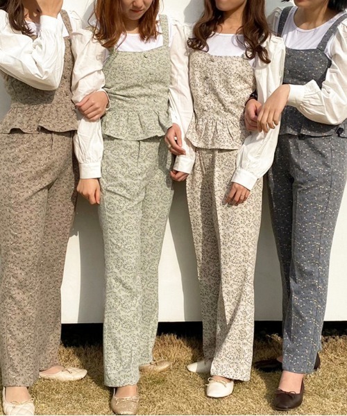 apres jour(アプレジュール)の「花柄フレアパンツ【ZOZOTOWN限定アイテム】(その他パンツ・レディース・ミント/アイボリー/モカ/ダークブルー・SMALL/X-LARGE/MEDIUM)」の22枚目の写真