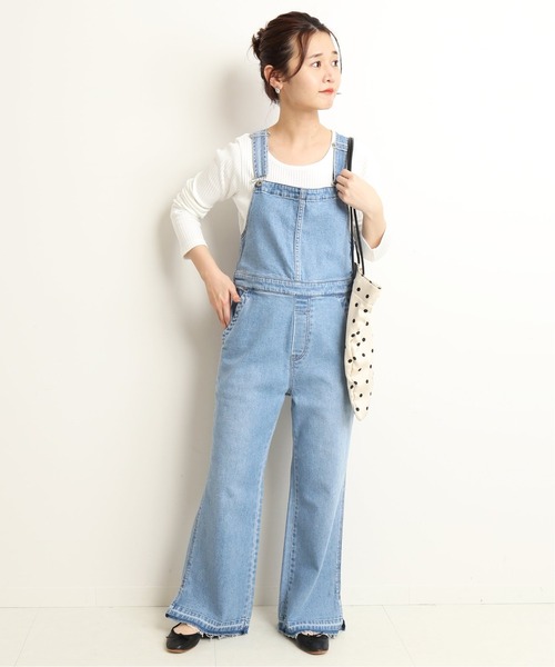 SLOBE IENA(スローブイエナ)の「プリーツリブプルオーバー【手洗い可能】◆(Tシャツ/カットソー・レディース・ホワイト/ブラウン/ベージュ/ブルー・FREE)」の21枚目の写真