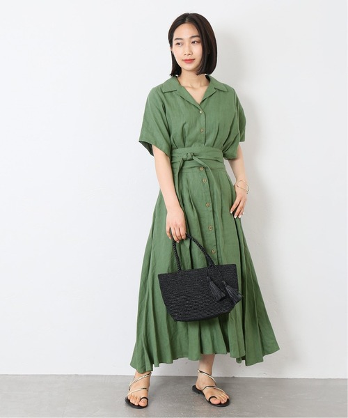 A PUPIL(アピューピル)の「【A PUPIL/ア ピューピル】別注OC DR:ワンピース◆(ワンピース・レディース・グレー/グリーン/イエロー/ネイビー・S)」の3枚目の写真