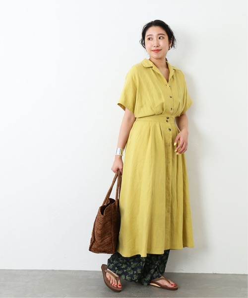 A PUPIL(アピューピル)の「【A PUPIL/ア ピューピル】別注OC DR:ワンピース◆(ワンピース・レディース・グレー/グリーン/イエロー/ネイビー・S)」の7枚目の写真