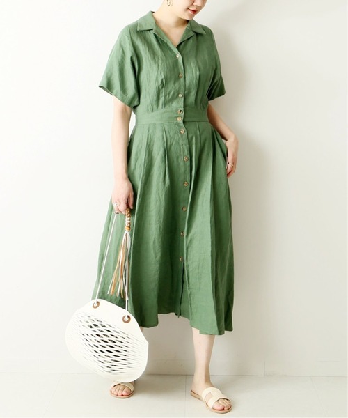 A PUPIL(アピューピル)の「【A PUPIL/ア ピューピル】別注OC DR:ワンピース◆(ワンピース・レディース・グレー/グリーン/イエロー/ネイビー・S)」の21枚目の写真