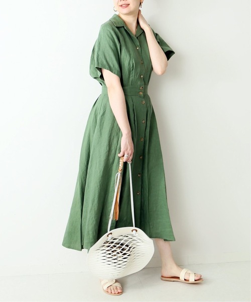 A PUPIL(アピューピル)の「【A PUPIL/ア ピューピル】別注OC DR:ワンピース◆(ワンピース・レディース・グレー/グリーン/イエロー/ネイビー・S)」の5枚目の写真