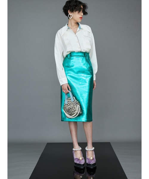 PAMEO POSE（パメオポーズ）の「Pearl For My Maide Bag（その他小物・レディース・シルバー・FREE）」の4枚目の写真