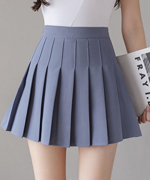 meJane（ミージェーン）の「タックプリーツテニススカパン【ZOZOTOWN限定】（スカート・レディース・ホワイト/ブラック/ピンク/グレー・S/M）」の3枚目の写真