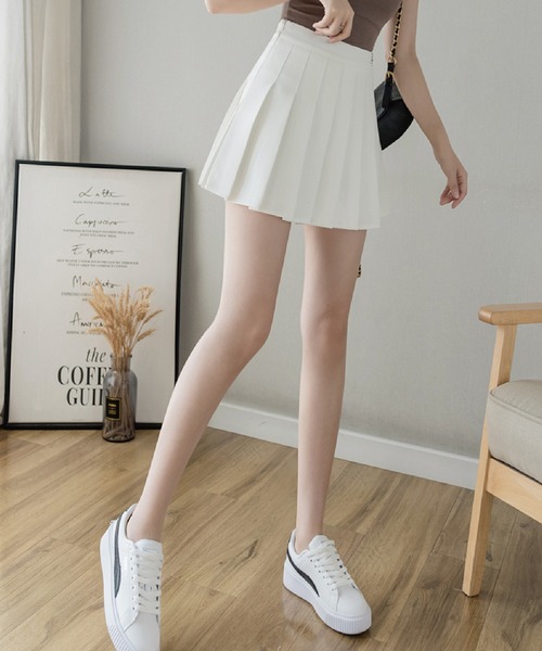 meJane（ミージェーン）の「タックプリーツテニススカパン【ZOZOTOWN限定】（スカート・レディース・ホワイト/ブラック/ピンク/グレー・S/M）」の18枚目の写真