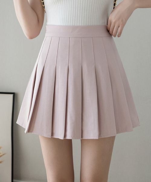 meJane（ミージェーン）の「タックプリーツテニススカパン【ZOZOTOWN限定】（スカート・レディース・ホワイト/ブラック/ピンク/グレー・S/M）」の21枚目の写真
