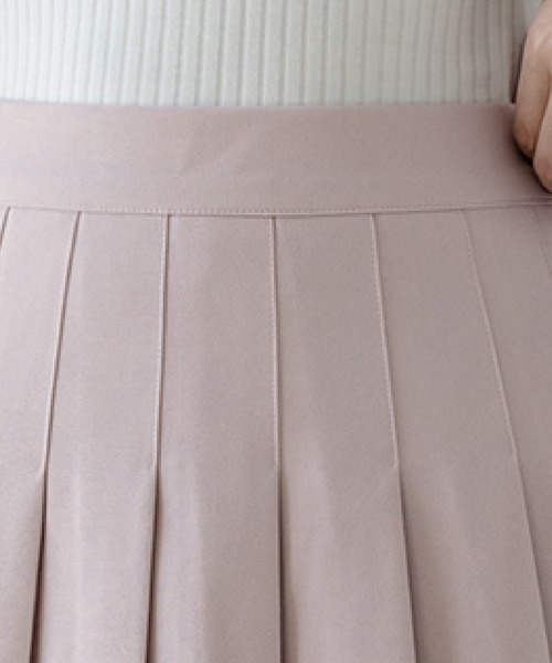 meJane（ミージェーン）の「タックプリーツテニススカパン【ZOZOTOWN限定】（スカート・レディース・ホワイト/ブラック/ピンク/グレー・S/M）」の15枚目の写真