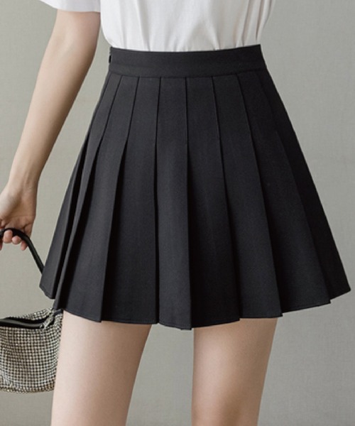 meJane（ミージェーン）の「タックプリーツテニススカパン【ZOZOTOWN限定】（スカート・レディース・ホワイト/ブラック/ピンク/グレー・S/M）」の14枚目の写真