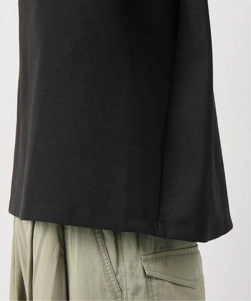 Simplicite(サンプリシテ)の「カットミラノT/T(Tシャツ/カットソー・レディース・ホワイト/ブラック/ベージュ/イエロー・FREE)」の8枚目の写真