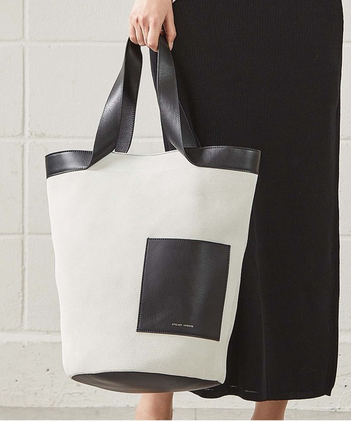 OUVRAGE CLASSE（ウヴラージュクラス）の「【ATELIER AMBOISE/アトリエ アンボワーズ】トートバッグ（トートバッグ・レディース・ブラック・FREE）」の13枚目の写真