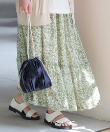 osharewalker | 『小花柄ティアードマキシスカート』(スカート)