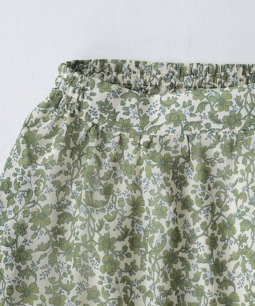 osharewalker（オシャレウォーカー）の「【廃盤】『小花柄ティアードマキシスカート』（スカート・レディース・グリーン/ネイビー/イエロー・FREE）」の15枚目の写真