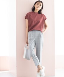 THE SHOP TK  | 【VERY6月号掲載】CARREMAN 美for テーパードパンツ【優木まおみ着用】(スーツパンツ)