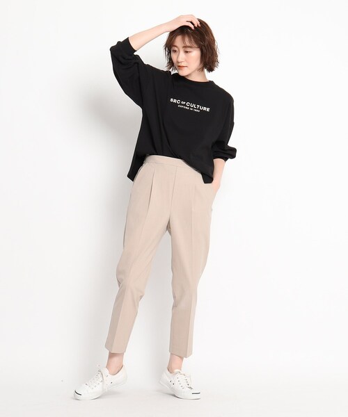 THE SHOP TK (ザ ショップ ティーケー )の「◆【VERY6月号掲載】CARREMAN 美for テーパードパンツ(スーツパンツ・レディース・ベージュ/パープル/ネイビー/グレー/ベビーピンク/パープル系2・11/10/12/13/14)」の19枚目の写真