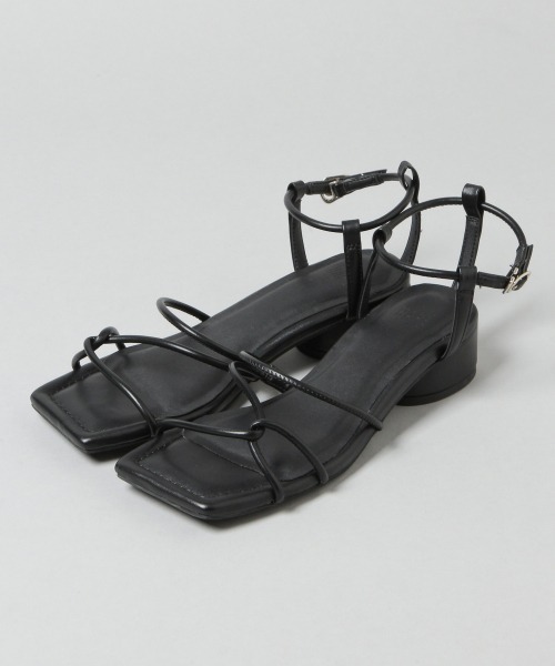 HARE（ハレ）の「スクエアStringサンダル(HARE)（サンダル・レディース・ブラック/グリーン・M/L）」の13枚目の写真