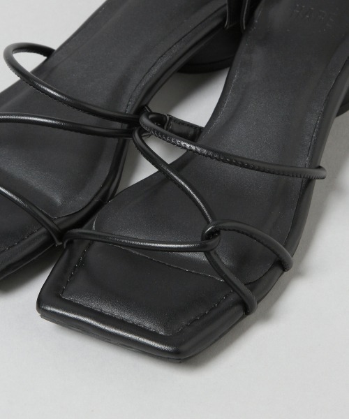 HARE（ハレ）の「スクエアStringサンダル(HARE)（サンダル・レディース・ブラック/グリーン・M/L）」の16枚目の写真