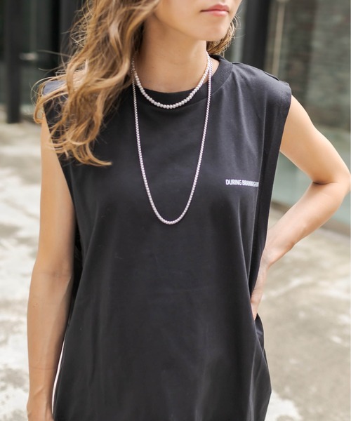 RASVOA（ラスボア）の「２連ロングネックレス（ネックレス・レディース・シルバー・FREE）」の6枚目の写真