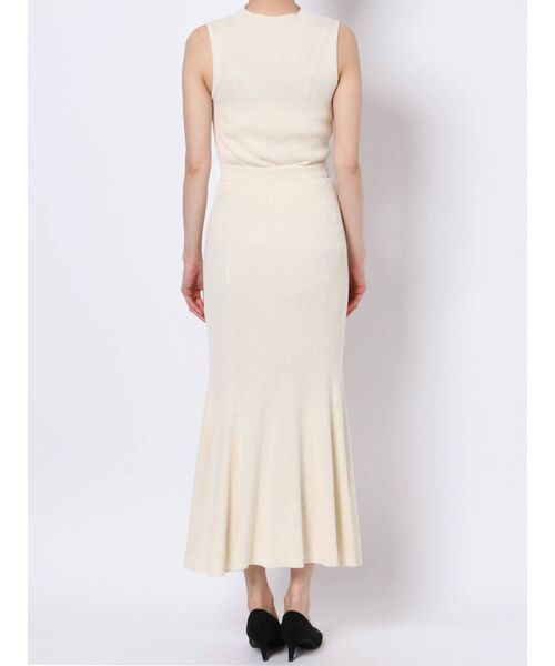 GYDA（ジェイダ）の「フロントオープンマーメイドニットワンピース（ワンピース・レディース・アイボリー/ブラック/ベージュ・FREE）」の18枚目の写真