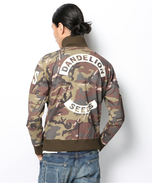 HYSTERIC GLAMOUR（ヒステリックグラマー）の「DANDELION SEEDS pt JP（その他アウター・メンズ・ピンク系その他/グリーン系カモフラージュ・SMALL/LARGE/MEDIUM）」の2枚目の写真