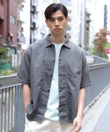 GLOBAL WORK | デニムカバーオールシャツ半袖/935473(シャツ/ブラウス)