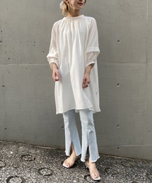 AS KNOW AS PINKY | 贅沢タックな風フワチュニック(チュニック)