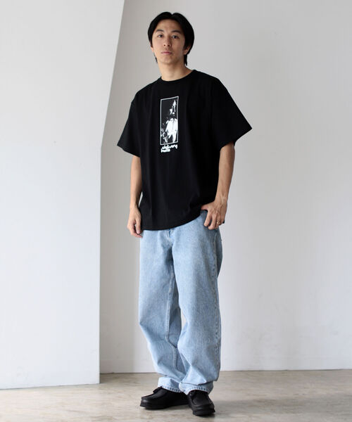 Delivery Hells(デリバリーヘルズ)の「Delivery Hells / Play Tシャツ(Tシャツ/カットソー・メンズ・ホワイト/ブラック・MEDIUM/LARGE/X-LARGE)」の4枚目の写真