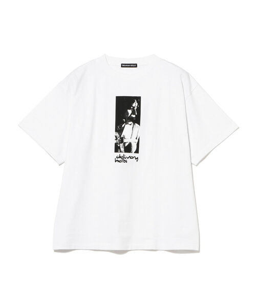 Delivery Hells(デリバリーヘルズ)の「Delivery Hells / Play Tシャツ(Tシャツ/カットソー・メンズ・ホワイト/ブラック・MEDIUM/LARGE/X-LARGE)」の5枚目の写真