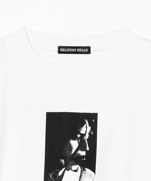 Delivery Hells(デリバリーヘルズ)の「Delivery Hells / Play Tシャツ(Tシャツ/カットソー・メンズ・ホワイト/ブラック・MEDIUM/LARGE/X-LARGE)」の6枚目の写真