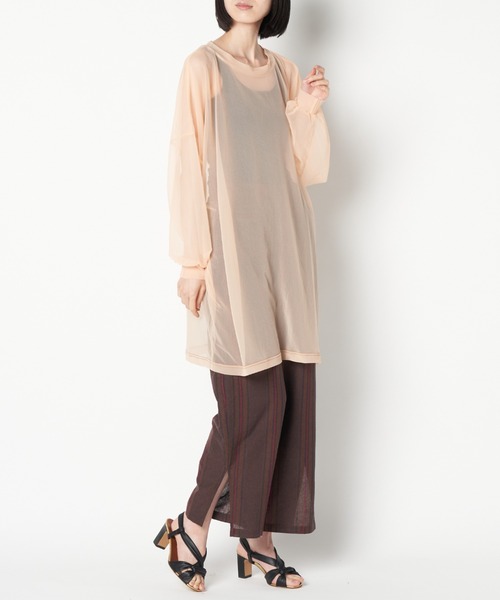 ライチ(ライチ)の「aurea/dr211-014 PT(その他パンツ・レディース・ブラウン/グリーン・FREE)」の3枚目の写真