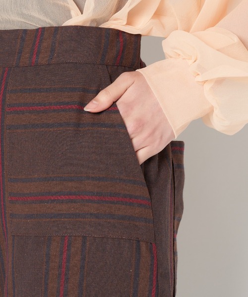 ライチ(ライチ)の「aurea/dr211-014 PT(その他パンツ・レディース・ブラウン/グリーン・FREE)」の6枚目の写真