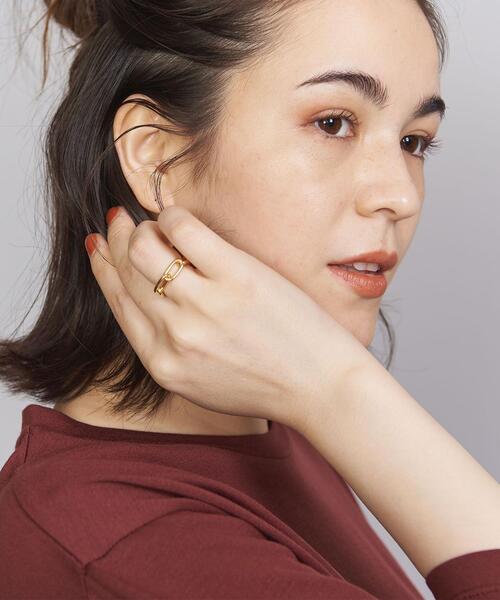 BYOKA＞ゴールドカラーCLASSIC CHAINリング BYOKA＞ゴールドカラー