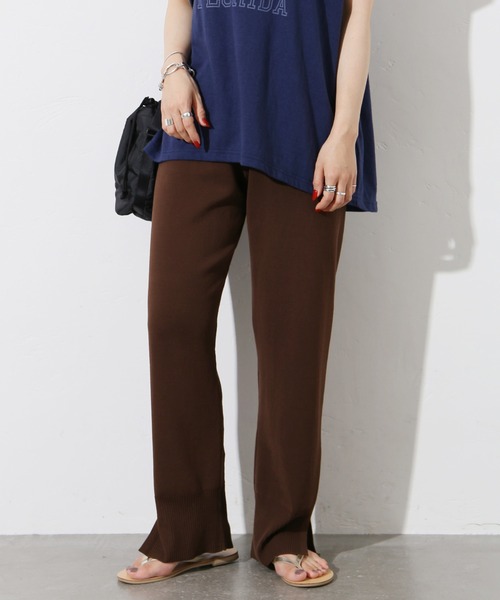 JOURNAL STANDARD（ジャーナルスタンダード）の「■■■ハイツイストコットンジョガーパンツ◆（その他パンツ・レディース・カーキ/ブラウン/ブラック・38/36）」の3枚目の写真