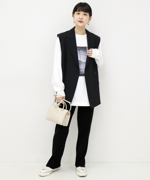 JOURNAL STANDARD（ジャーナルスタンダード）の「■■■ハイツイストコットンジョガーパンツ◆（その他パンツ・レディース・カーキ/ブラウン/ブラック・38/36）」の4枚目の写真