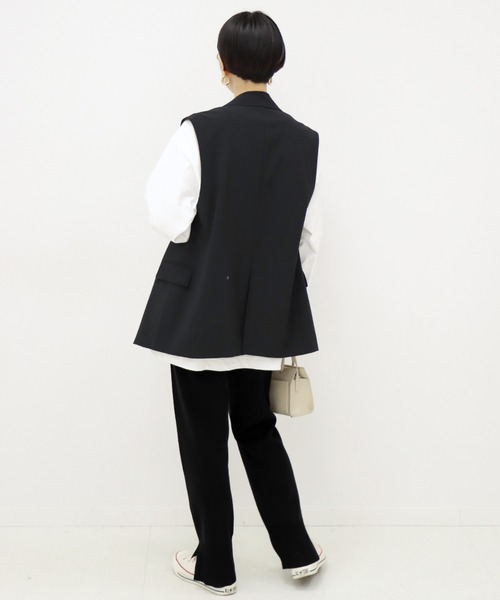 JOURNAL STANDARD（ジャーナルスタンダード）の「■■■ハイツイストコットンジョガーパンツ◆（その他パンツ・レディース・カーキ/ブラウン/ブラック・38/36）」の6枚目の写真