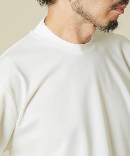 MEN'S MELROSE（メンズメルローズ）の「コンパクトポンチビズクルーTシャツ（Tシャツ/カットソー・メンズ・ホワイト/ネイビー/グレー/マスタード・2/4/3）」の13枚目の写真