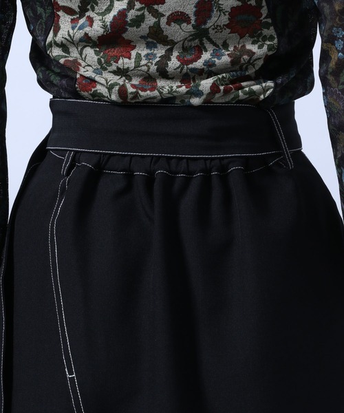 HARE(ハレ)の「ステッチデザインスカート(HARE)(スカート・レディース・ブラック/ブルー・FREE)」の14枚目の写真